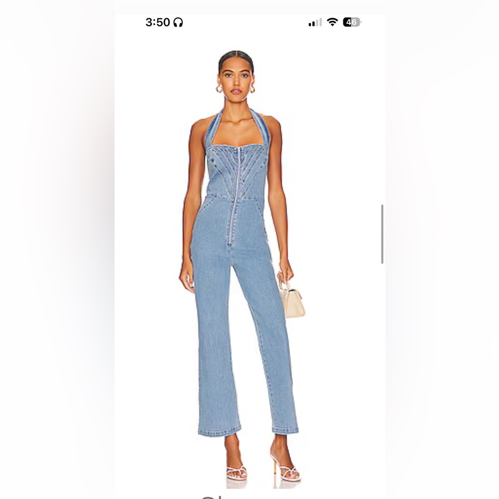 brand new w/out tags Denim Jumpsuit